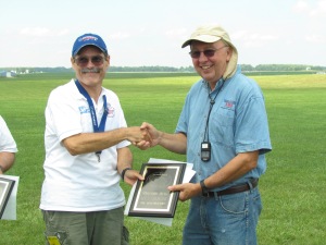 1st Place - Ed Franz in 1/2A Sailplane flying the SD-10G Radio